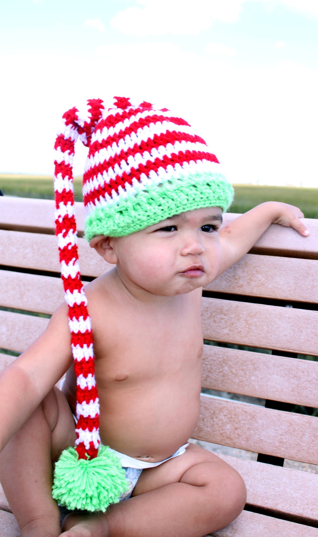 Cappello da elfo con stelle per 10,20