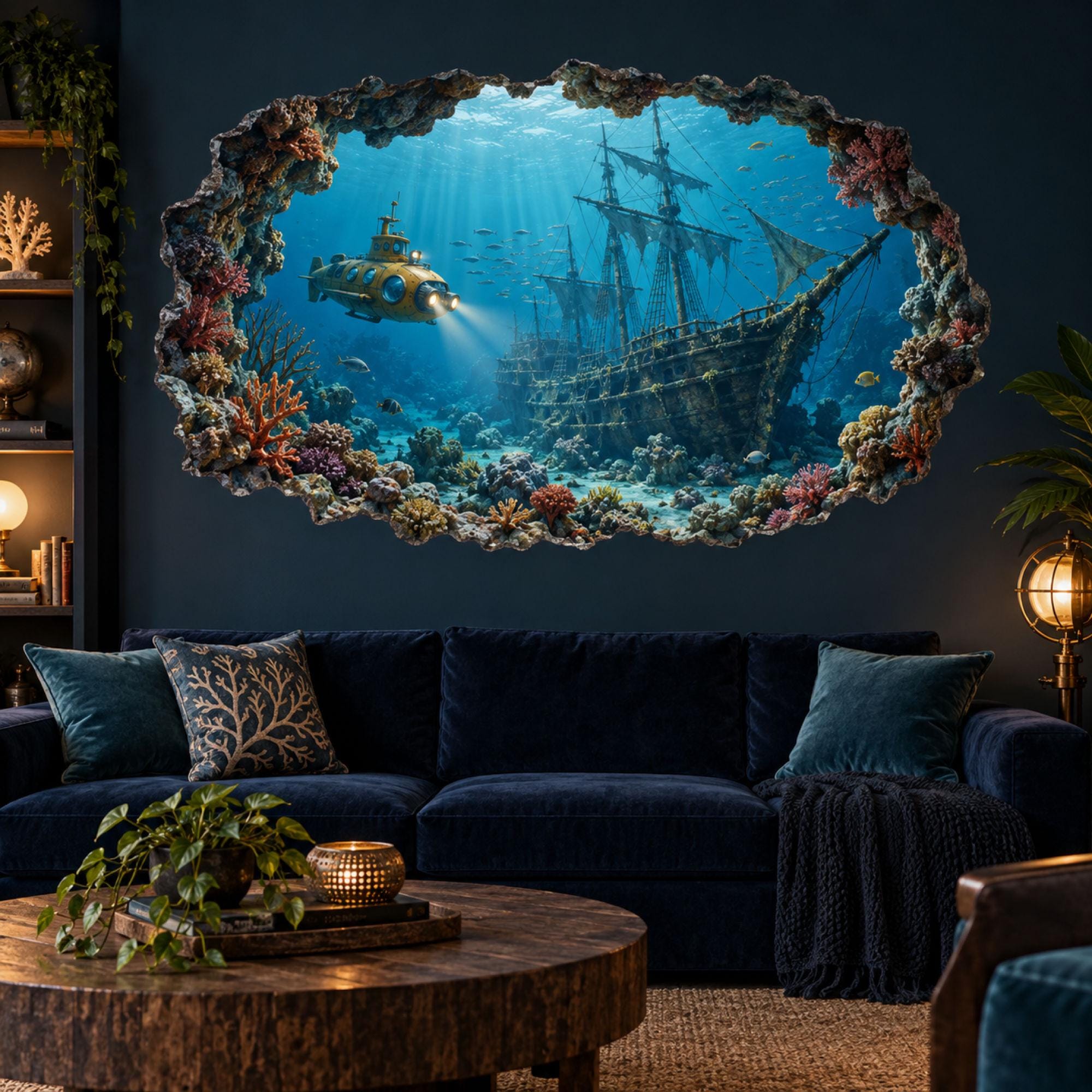 Shipwreck Decoration - Etsy