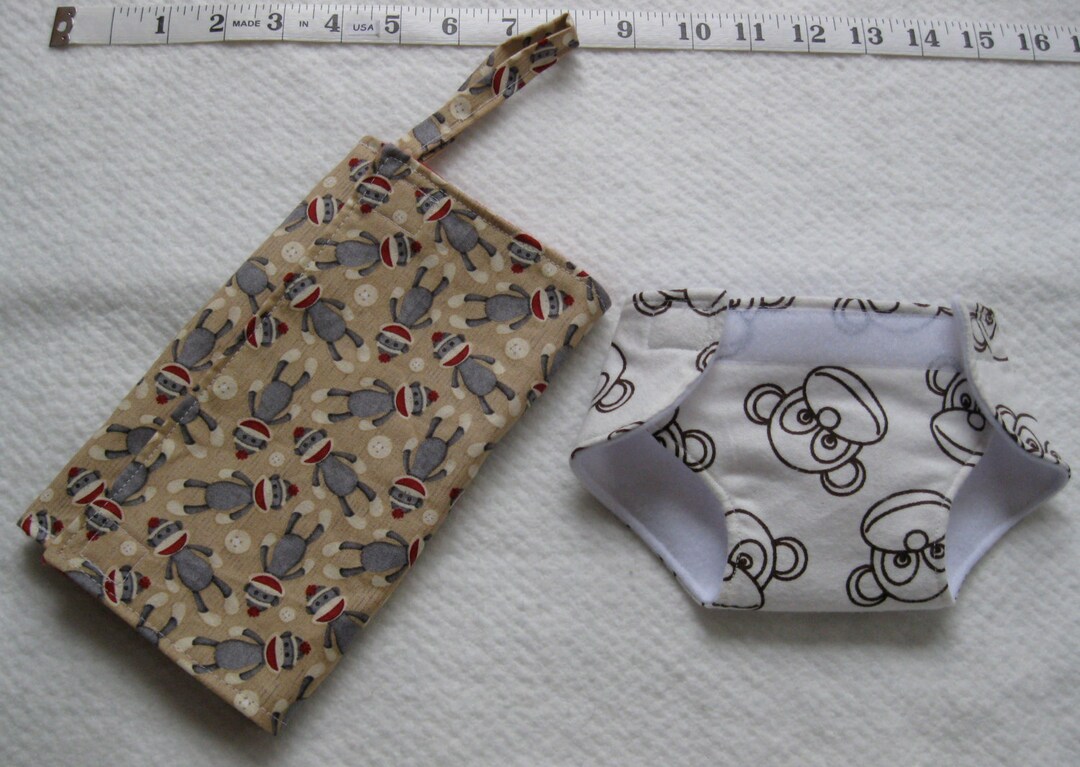 Mini Flip and Go Diaper Changing Pad for Dolls/baby Doll Changing Pad