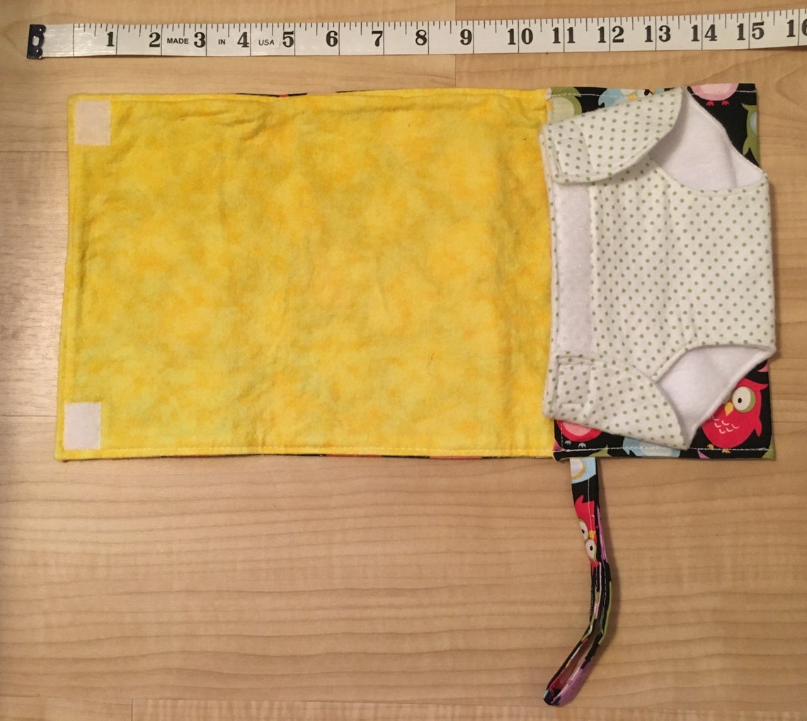 Mini Flip and Go Diaper Changing Pad for Dolls/baby Doll Etsy