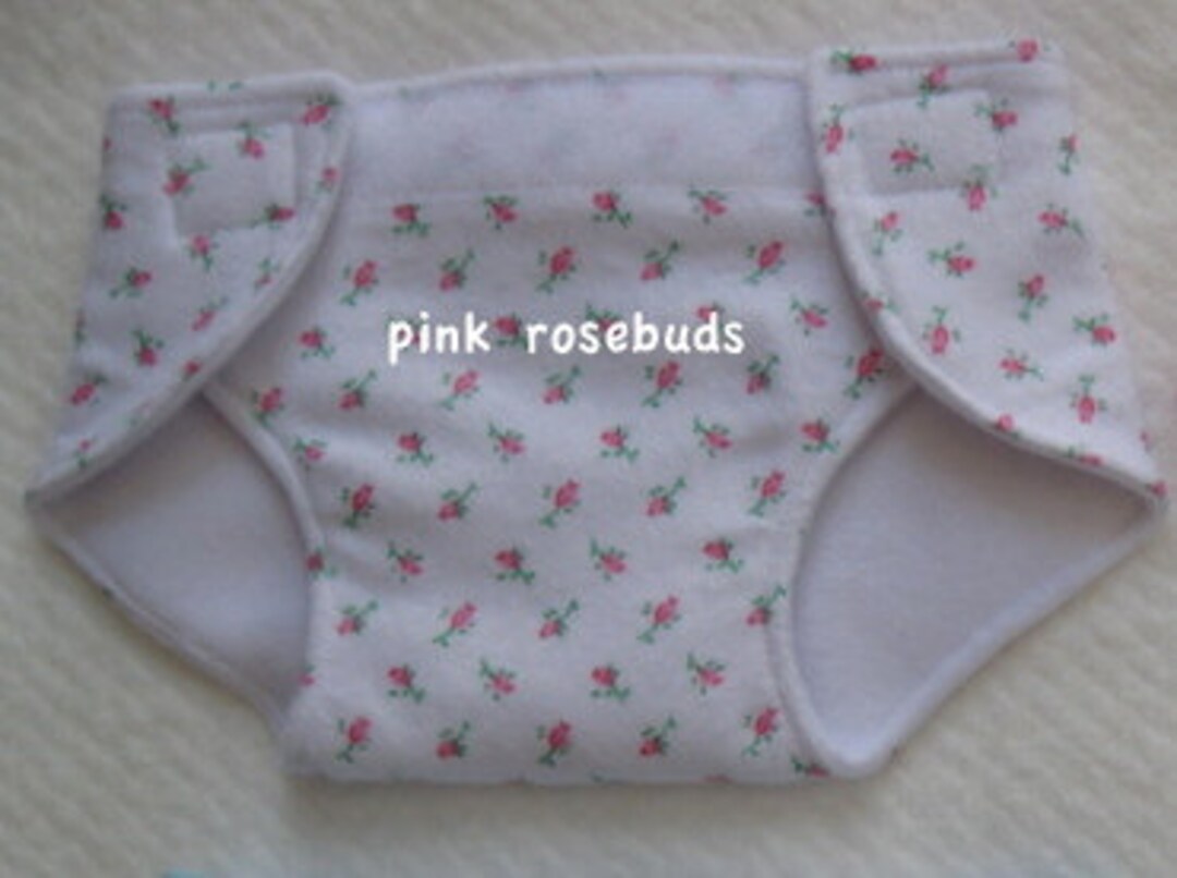 Cloth Doll Diaper/stuffed Animal Cloth Diaper/adjustable Size Diaper