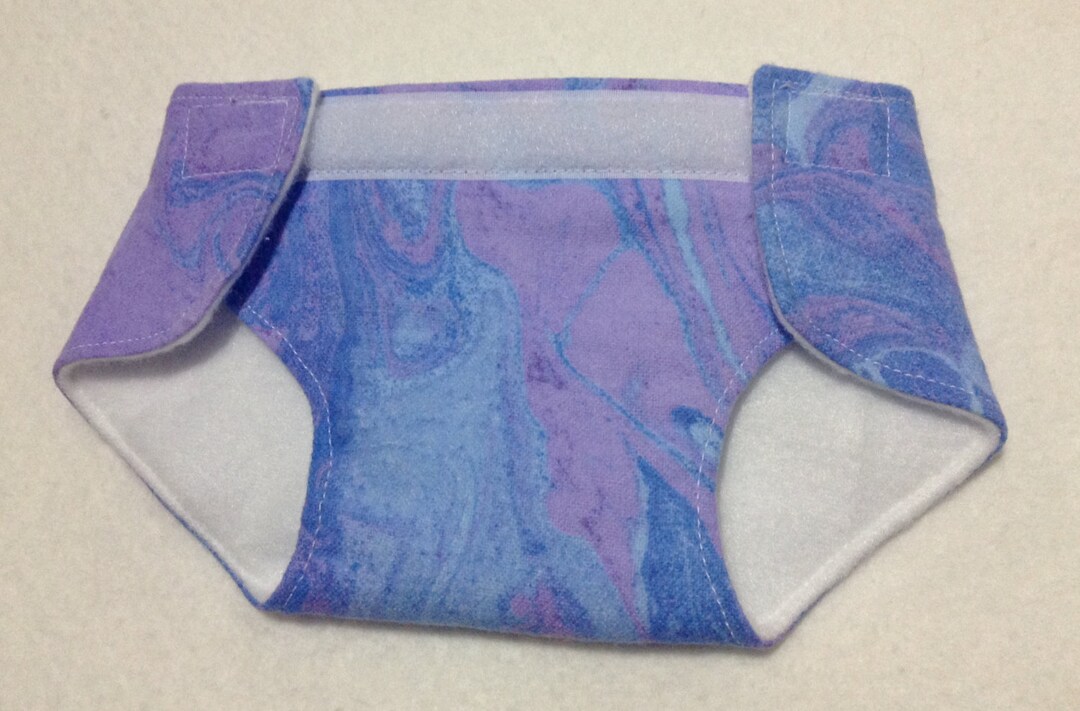 Cloth Doll Diaper/stuffed Animal Cloth Diaper/adjustable Size Etsy