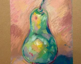 Blushing Pear - (original/unframmed)