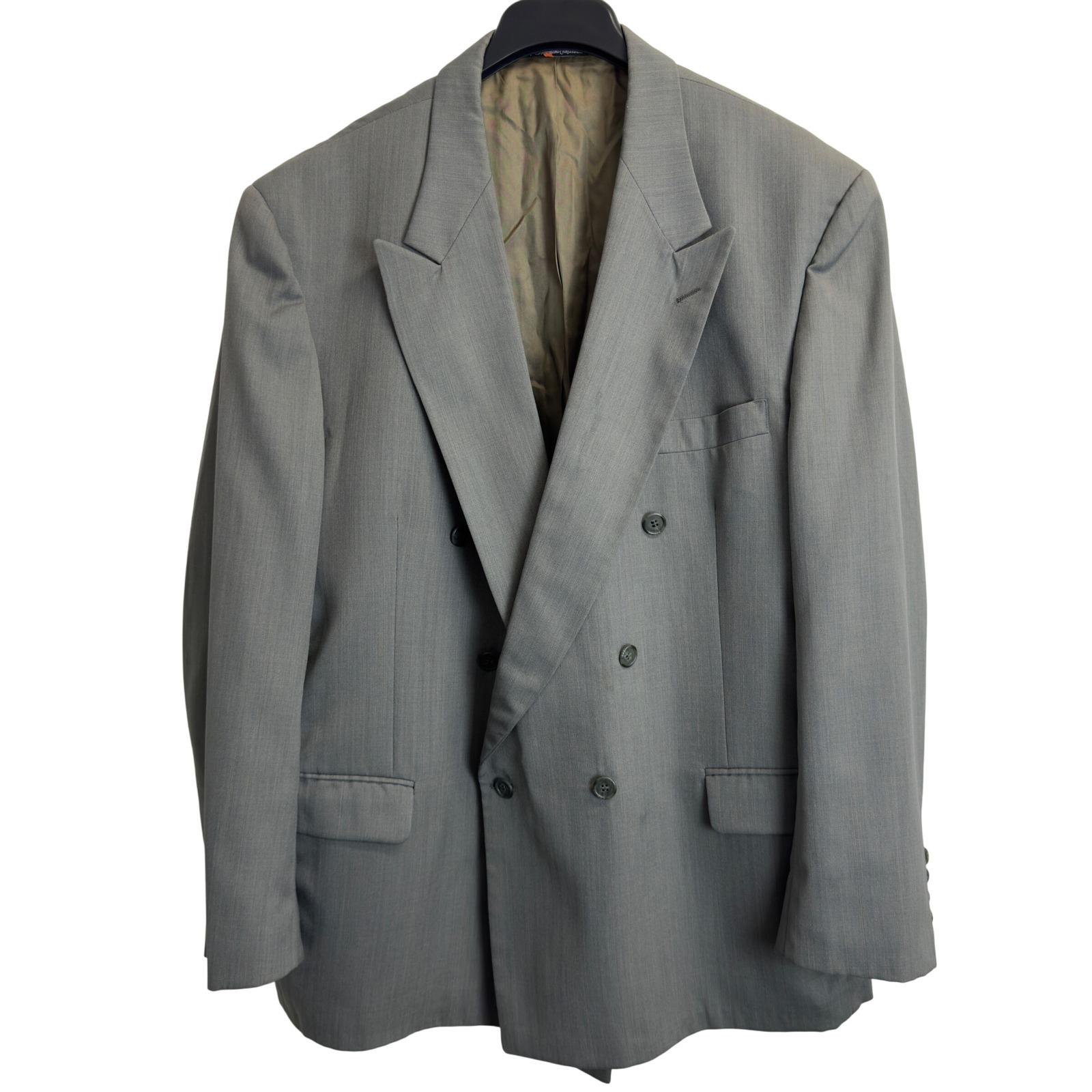 80s vintage【herringbone tailored jacket】 80s Herringbone Suit - Etsy