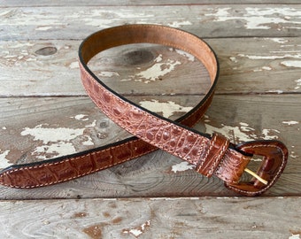 Ladies Italian Leather Belt - Size Small,Italian Leather Belt,Small Belt,Western Belt,Yellowstone Clothing,Barrel Racing Belt,Ladies Belt