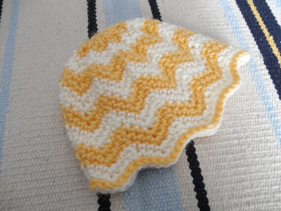 Crochet Pattern: Chevron Hat Zig Zag 
