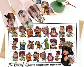 Story of TOYS Nail art water decals