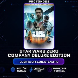 Star Wars Zero Company Deluxe Edition Steam PC / All DLC and Bonuses / Offline Account / Strategy / Global / Delivery in under 2 hours