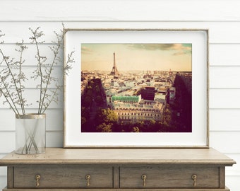 Paris art, Paris decor, retro prints, Paris wall art, Paris print, Paris photography, pastel - We'll Always Have Paris