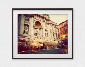 Rome photography, Italy artwork, Trevi Fountain, fine art photography, Rome art, Europe wall art - Return to Me