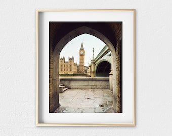 London photography, London art print, Big Ben, London artwork, London wall art, fine art print, London art - Ben