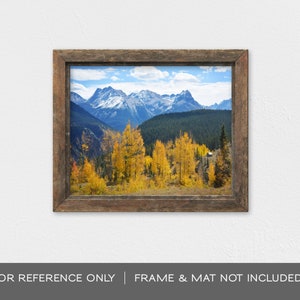 Landscape photo, nature photography, mountain landscape, Colorado, wall decor, home decor, landscape wall art Cabin's View image 3