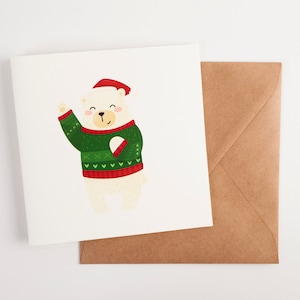Cartoline di inverno di Natale eco