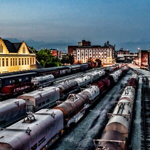 Trains Old City Knoxville TN Tennessee Art Photography Prints