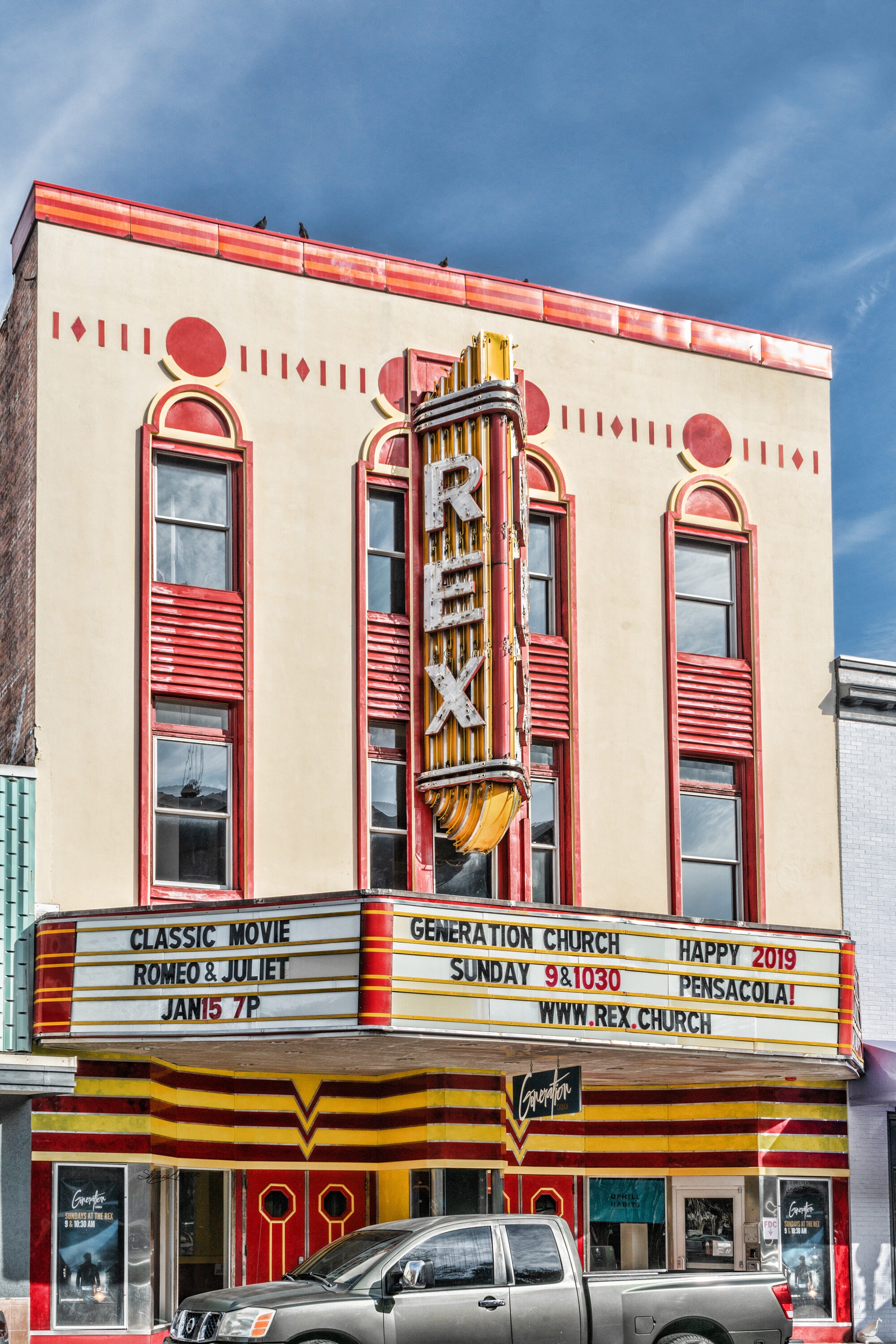 Rex Theatre Marquee Pensacola Fl Florida Art Photography Print - Etsy
