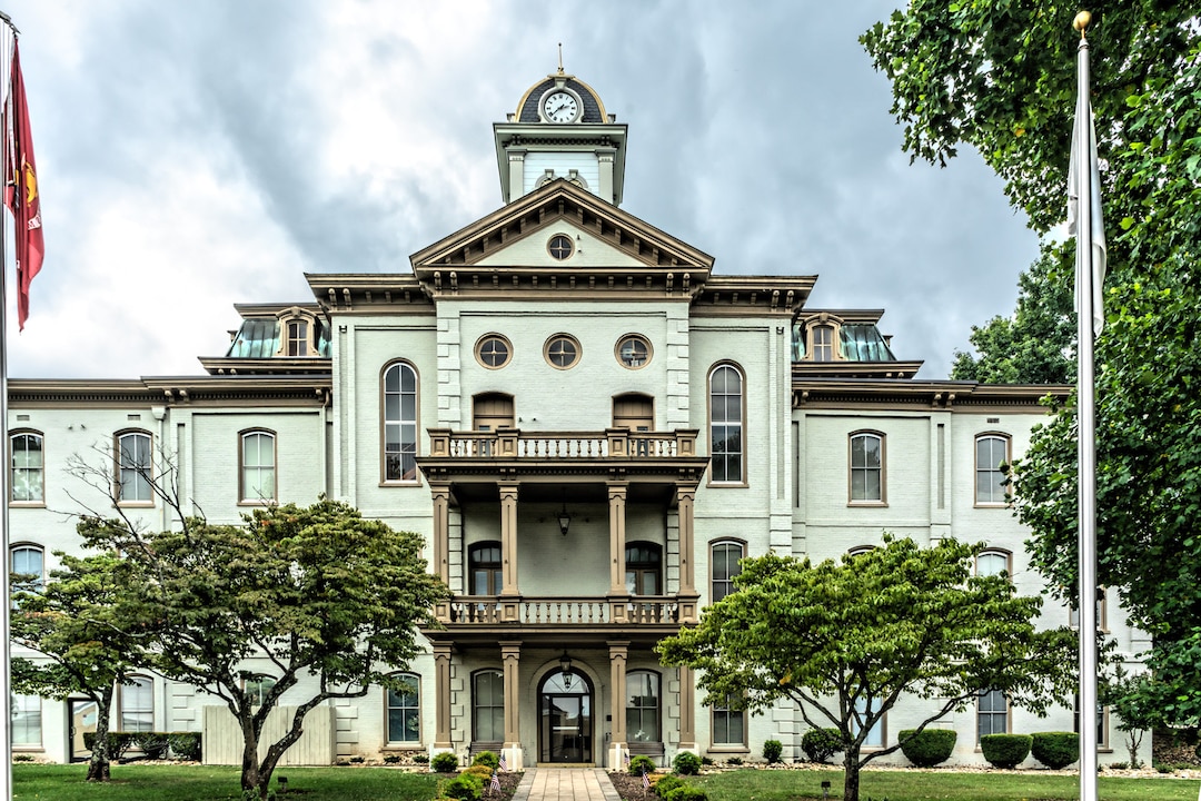 Hamblen County Courthouse Downtown Morristown TN Tennessee Art