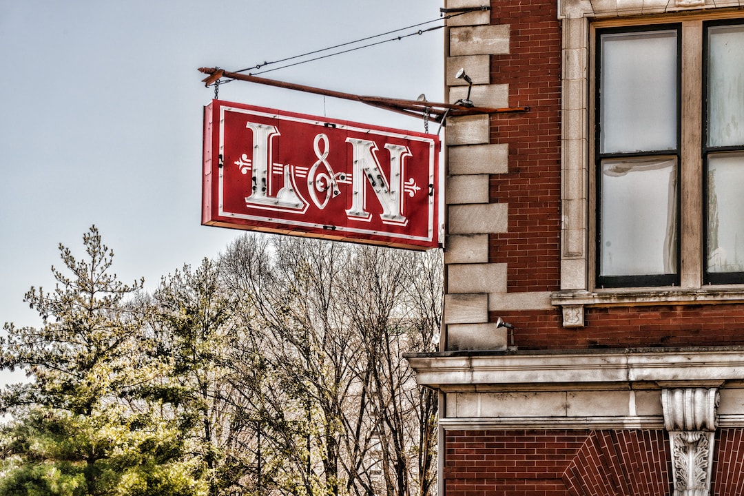 L&N Train Station Sign Knoxville TN Tennessee Art Photography Print Etsy