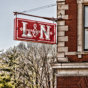 L&N Train Station Sign Knoxville TN Tennessee Art Photography Print