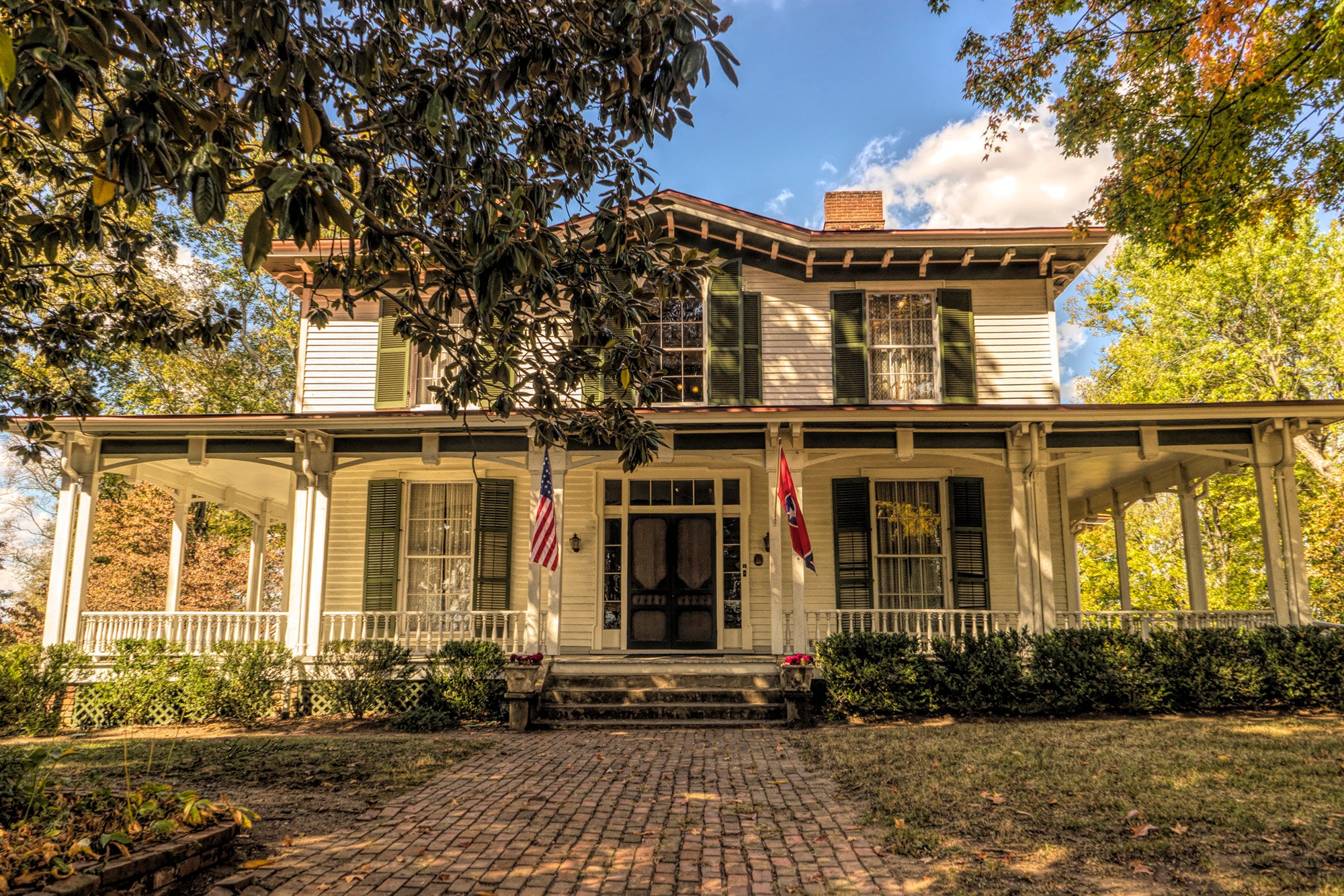 Mabry Hazen House Historic Knoxville Tennessee TN Americana Art