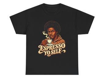 Koszulka Espresso Yo Self Tee | Punkty retoryczne | Koszulka z grafiką kawową