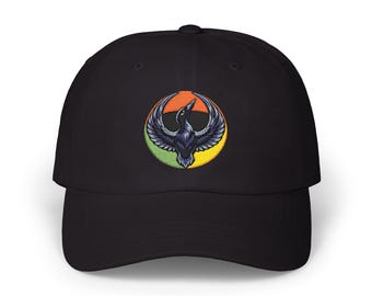 Afro-Loon of Minnesota Embroidered Dad Cap | Circular Loon Badge