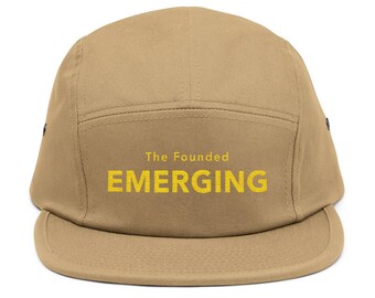 EMERGING Youth 5-Panel Cap | The Founded Kids & Teen Embroidered Hat