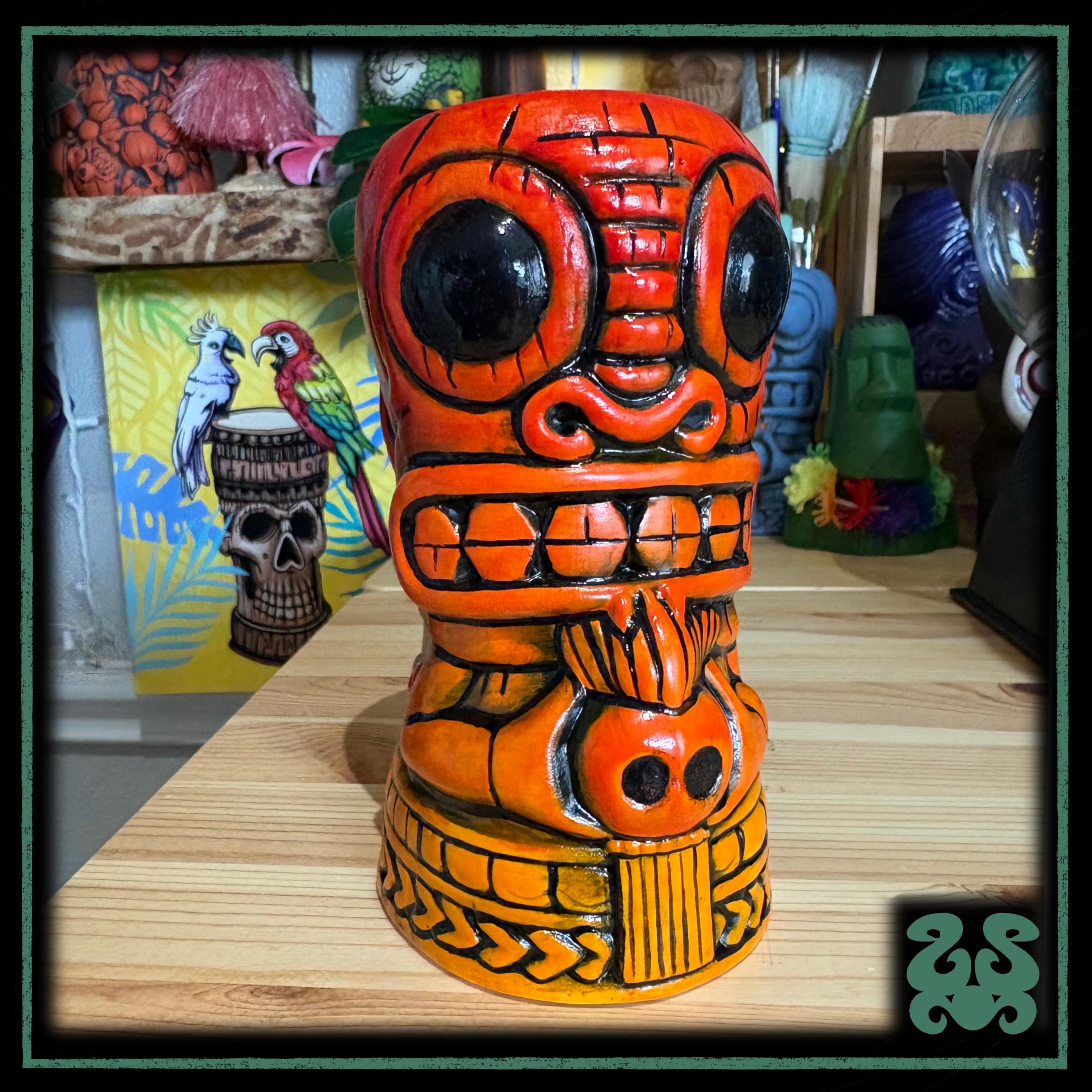 Rare Vintage Tiki Mugs - Etsy