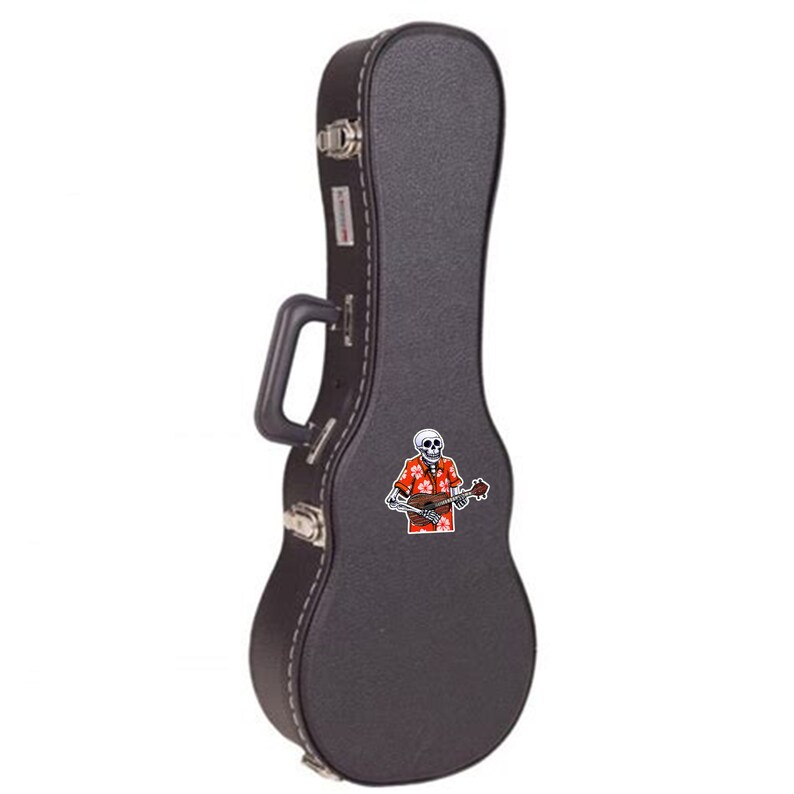 Got Ukulele ? Sticker - Decal - Die Cut - White 12.50" X 4.22