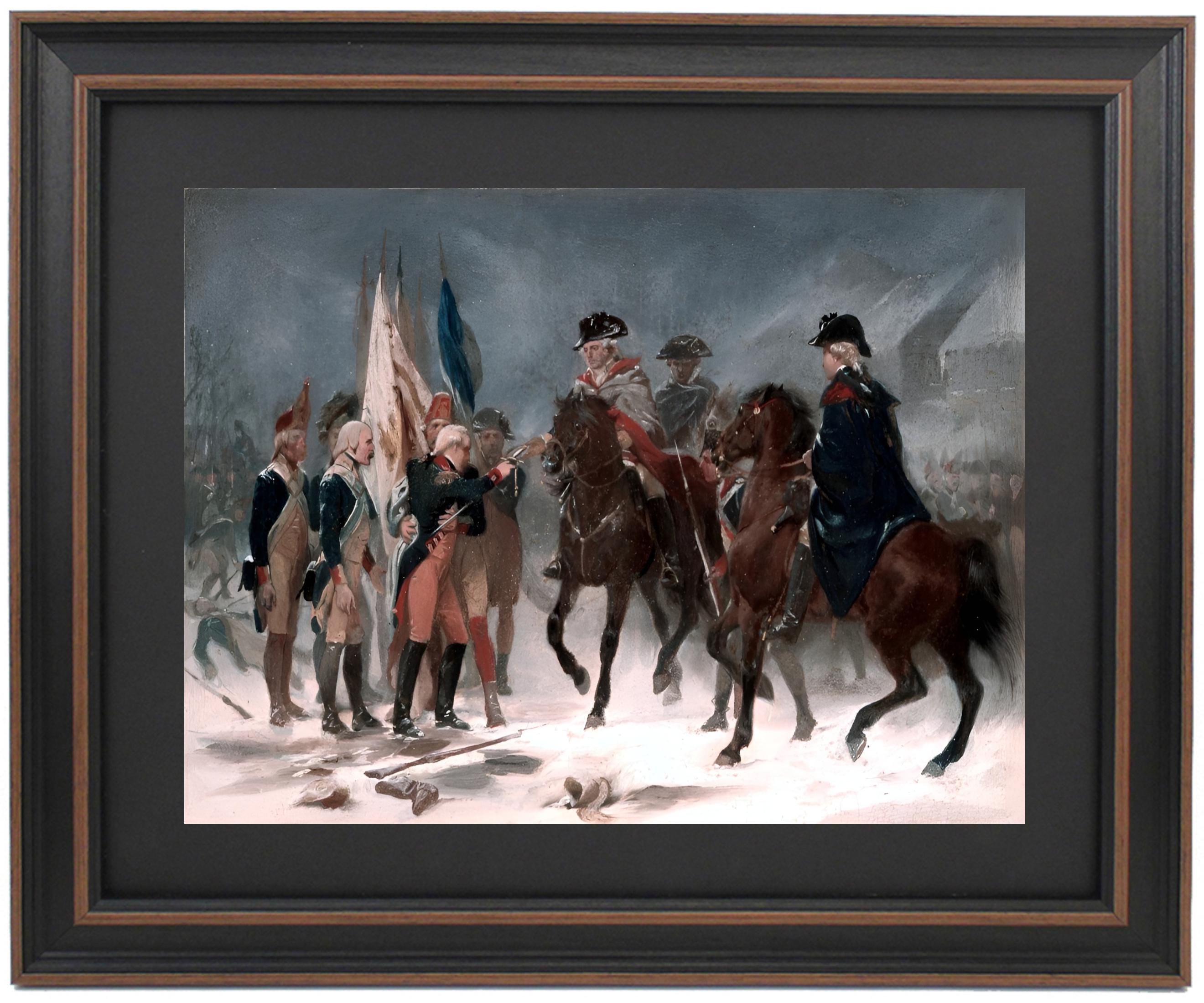 Surrender of Colonel Rall at the Battle of Trenton, December 26th