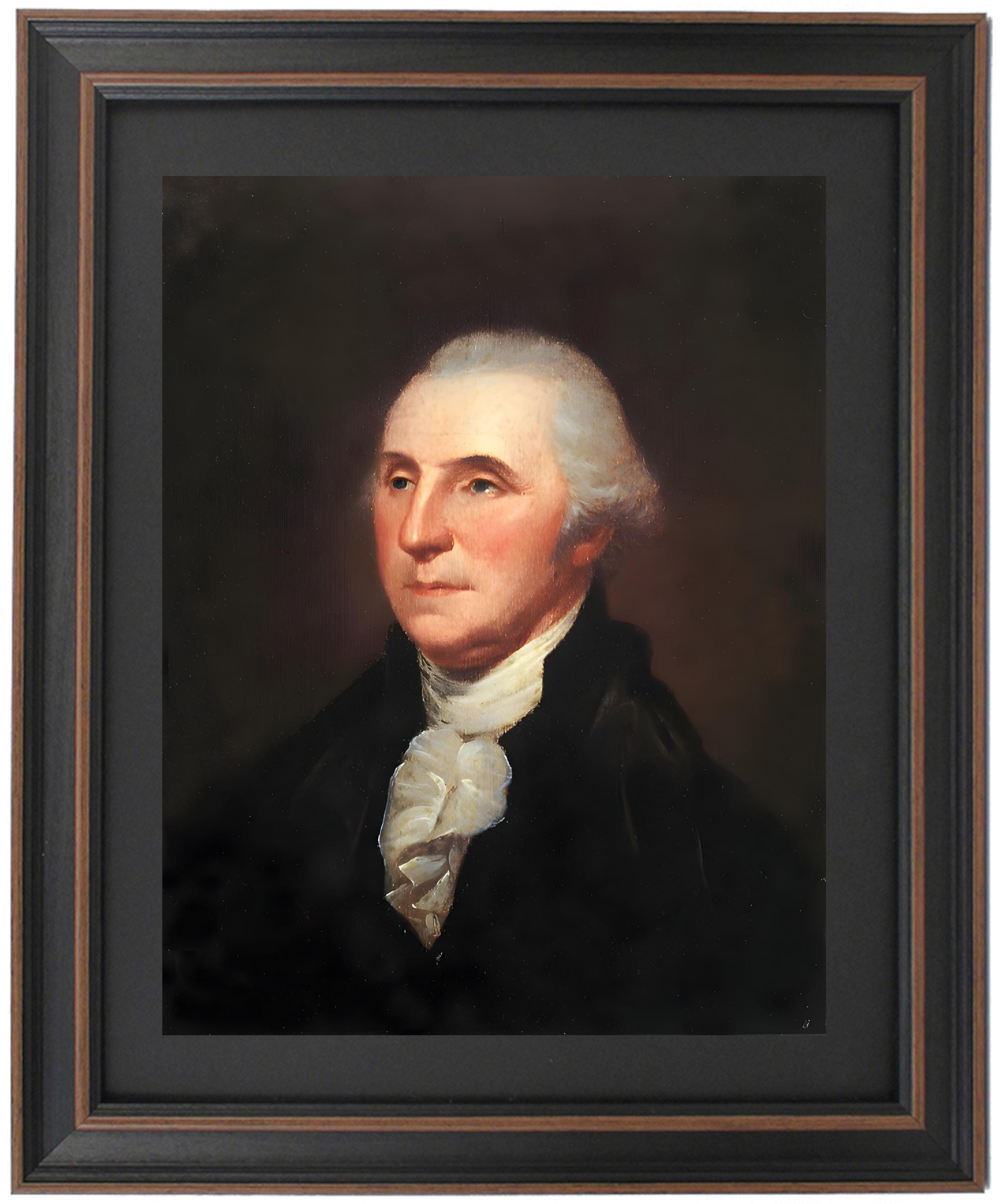 George Washington Portrait by Charles Willson Peale. Standard or