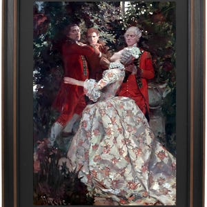 Here, Andre! A Spy! by Howard Pyle. Standard or Poster Size. Handmade in USA. Free Shipping