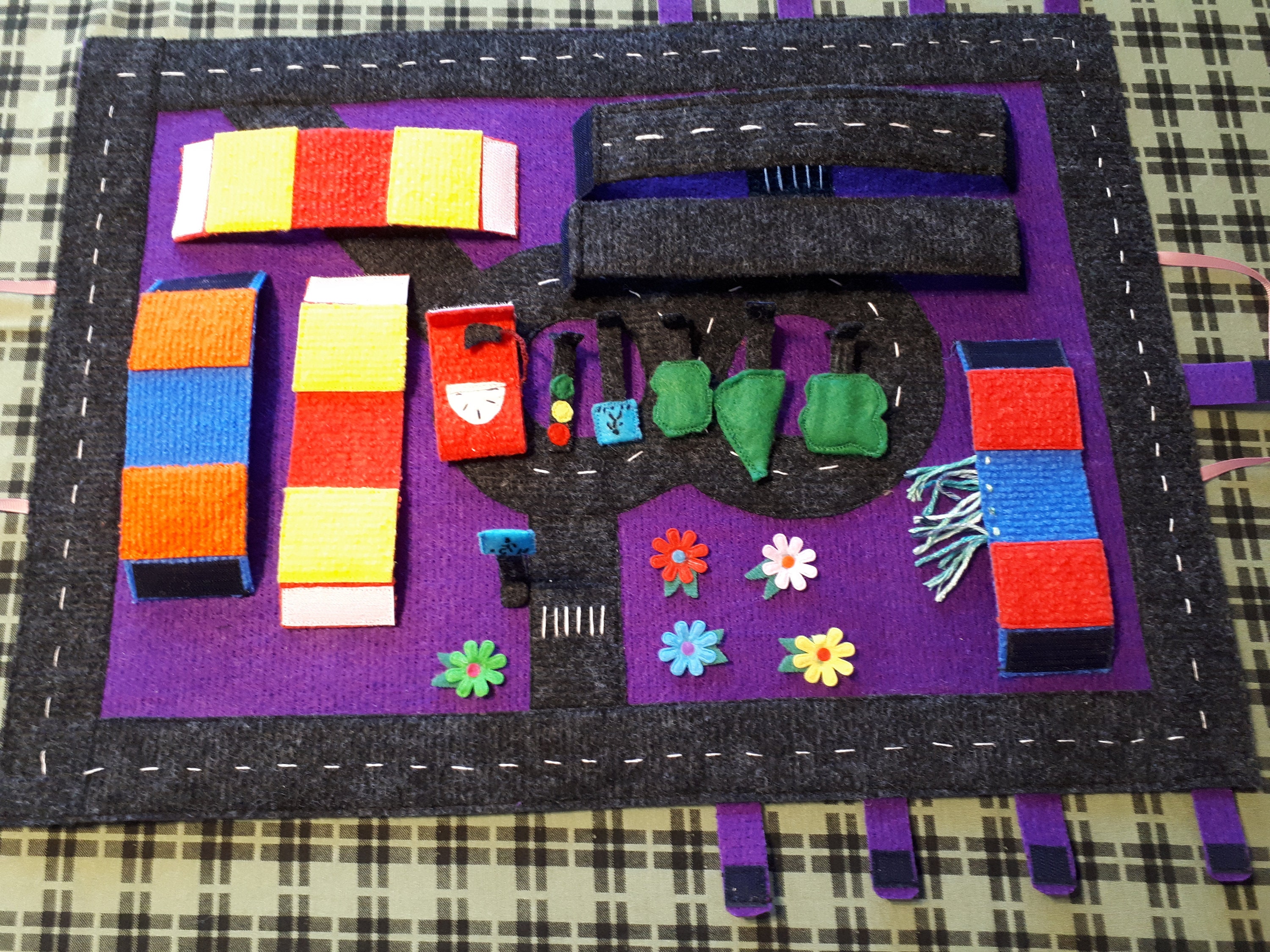 Toy Car Mat Children's Road Play Mat Large Size Toy Car Etsy