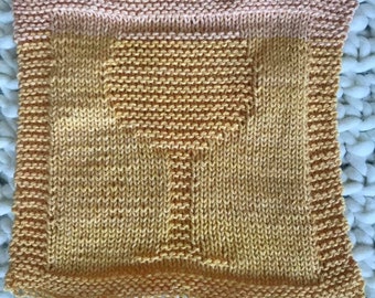 Modèle de torchon en verre à vin - PDF numérique