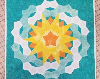 Sunshine Rosette Wall Hanging