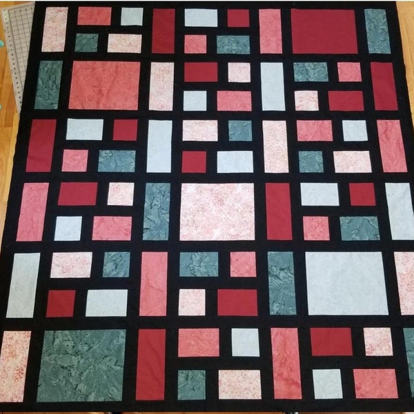 Stone Pathway Full Size Beginner Quilt Pattern