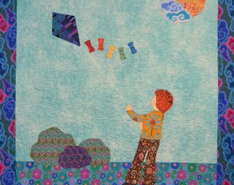 Windy Quilt Pattern PDF- Applique the Easy Way- PDF