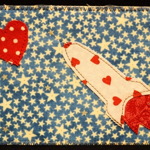 Patrón de Postales Acolchadas PDF- A tiempo para San Valentín