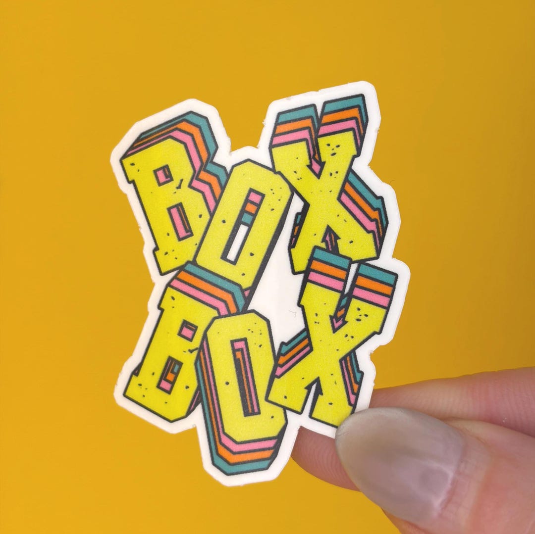 Box Box | F1 Sticker - Etsy