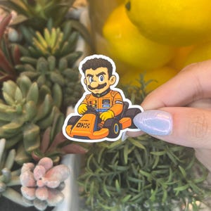 Nintendo Lando | Lando Norris | F1 Sticker | McLaren F1 Team