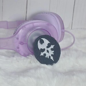 TWEWY - Skull Pin - Iron on Patch