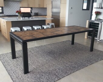 Modern Reclaimed Dining Table