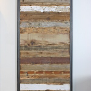 Barn Doors in Reclaimed Wood Tracks Included image 6