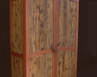 Armoire - Reclaimed Cedar and Mahogany