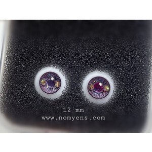 In-stock / BJD eye / Basic size : 12 / Purple Jewel