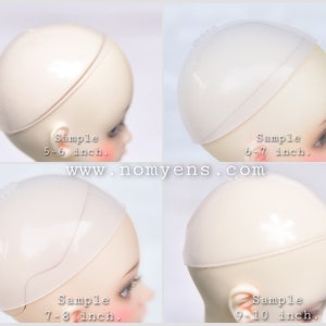 Silicone cap for Doll head