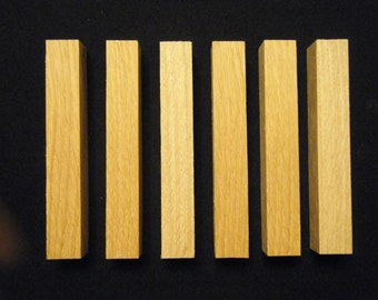 Oak pen blanks