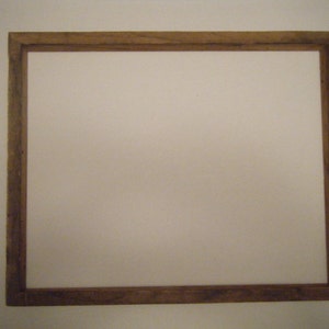 Rare wormy chestnut shadow box frame image 1