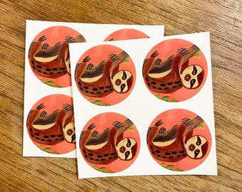 Sloth Stickers