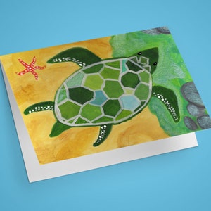 Cartes tortue de mer