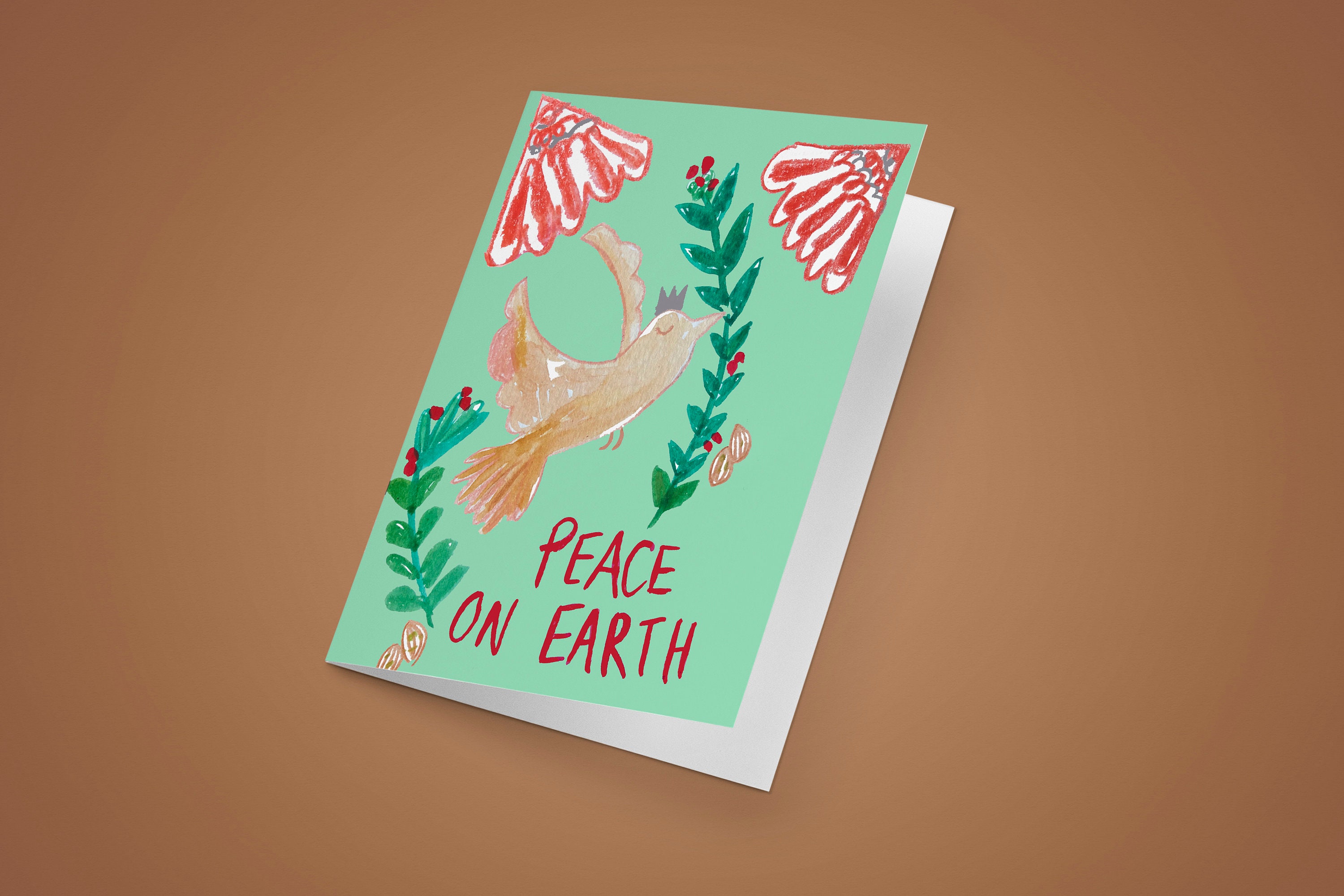 Peace on Earth Cards Etsy